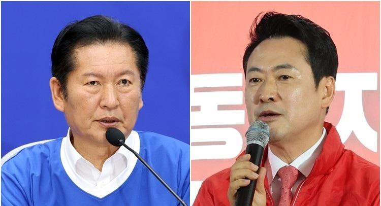 더불어민주당 정청래 대표와 국민의힘 장동혁 대표(사진=연합뉴스)
