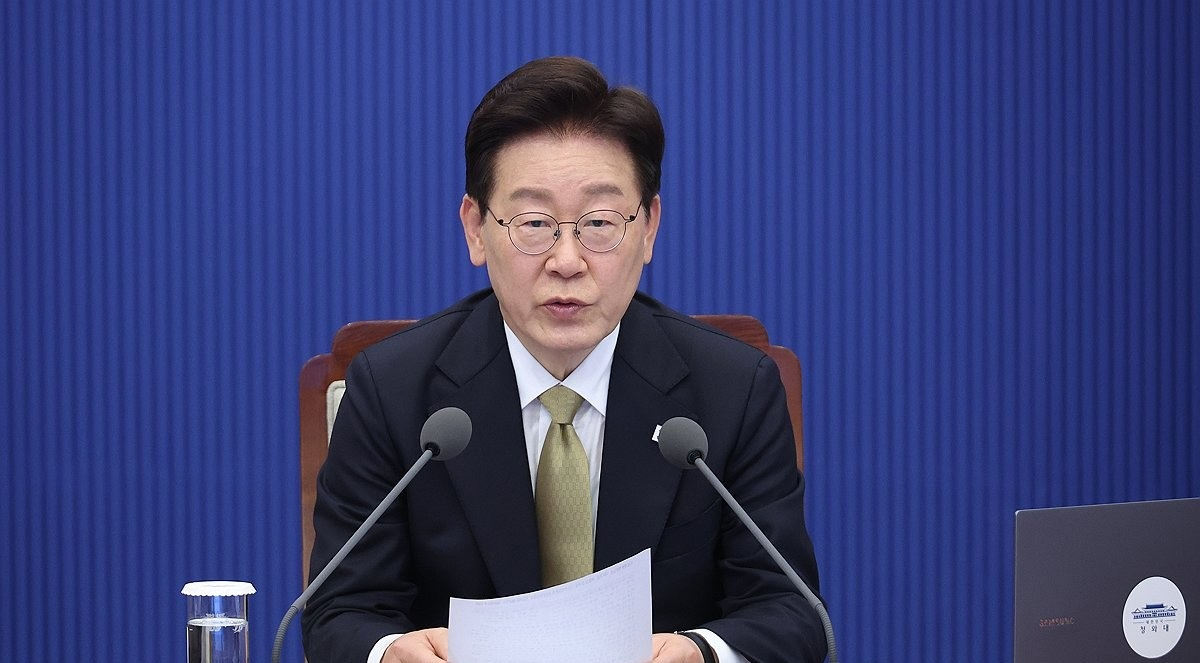 이재명 대통령, 수석보좌관회의 발언(사진=연합뉴스)