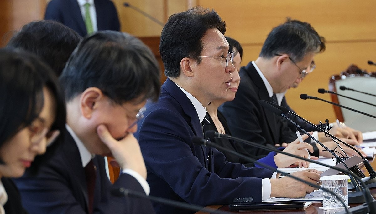 데이터 관계장관회의 주재하는 김민석 국무총리(사진=연합뉴스)
