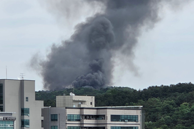 1일 오전 대전 유성구 한화에어로스페이스 대전공장에서 폭발 사고가 발생해 5명이 숨지고 2명이 중경상을 입었다. 사진=연합뉴스