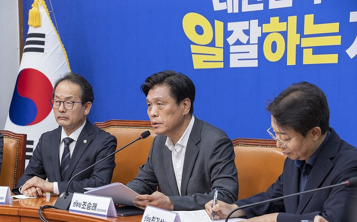조승래 총괄선거대책본부장(사진=연합뉴스)