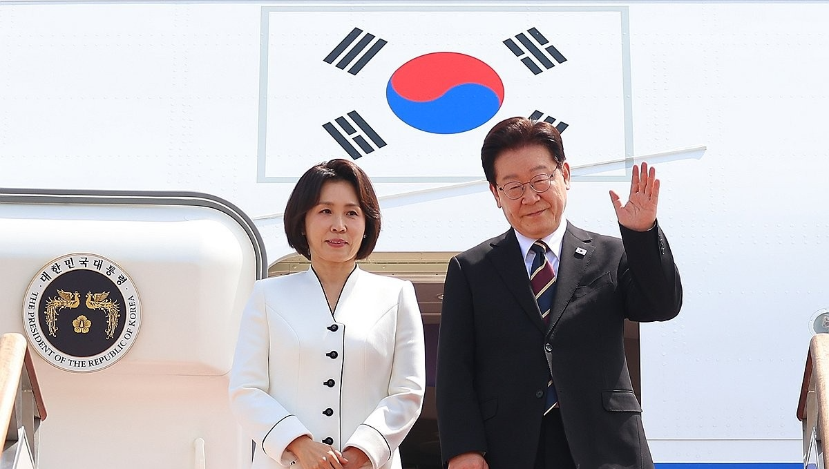 이재명 대통령 해외 순방 출국(사진=연합뉴스)
