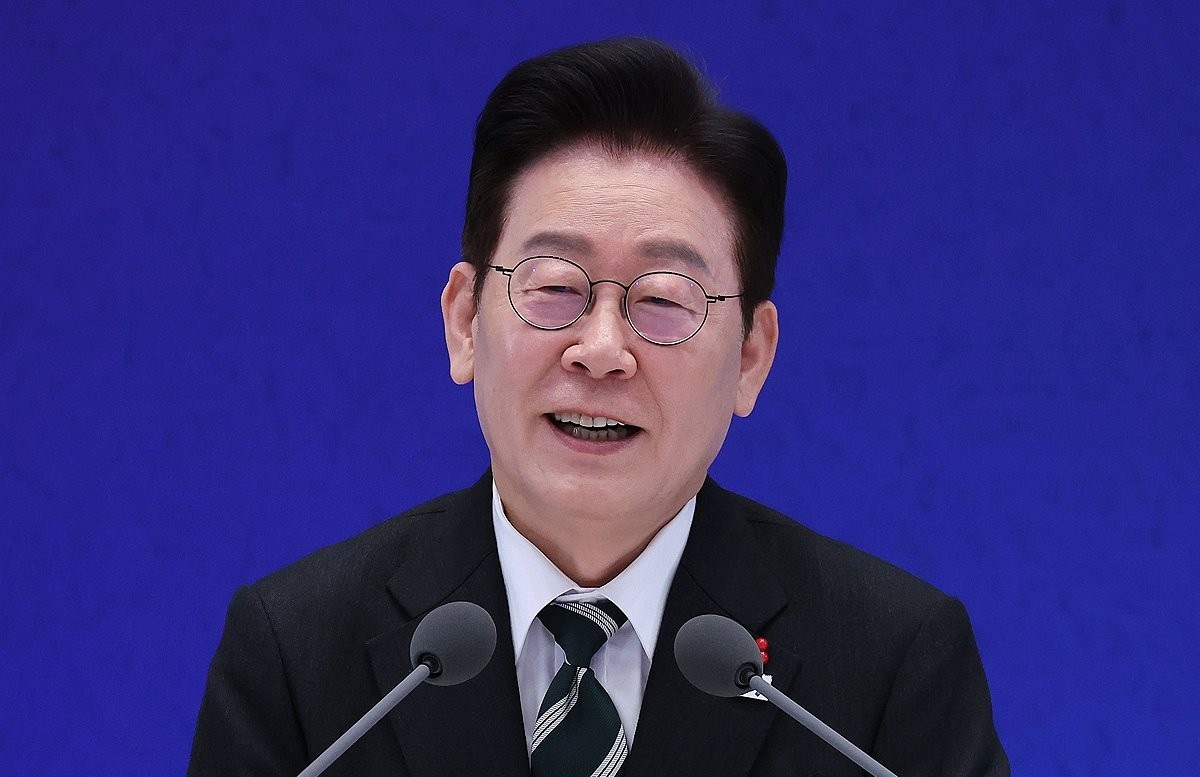 李대통령, 신년 기자회견 기념사(사진=연합뉴스)공개
