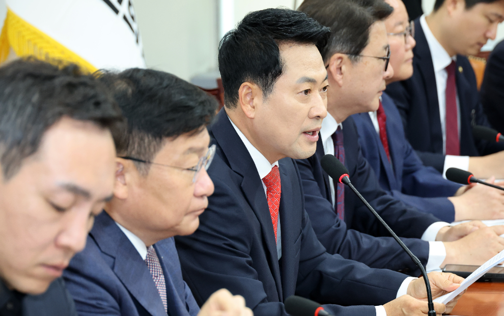 국민의힘 최고위원회의 발언하는 장동혁 대표(사진=연합뉴스)