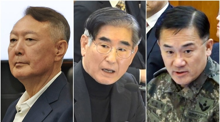 윤석열·김용현·여인형(사진=연합뉴스)