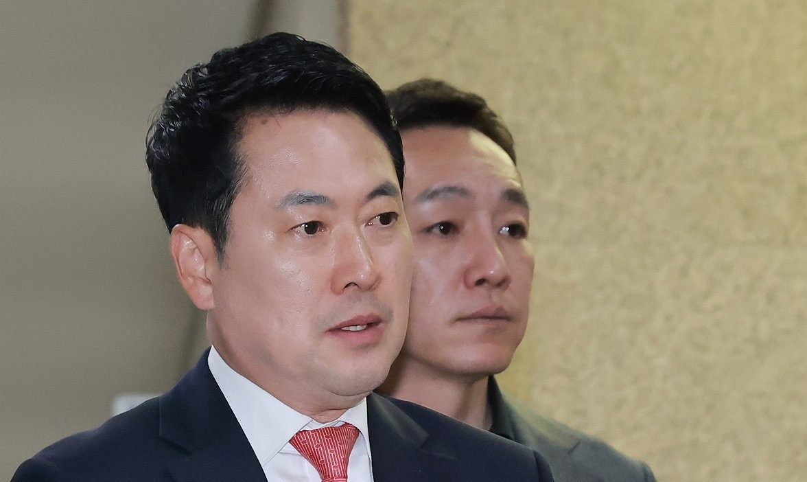 '서울 재선거 소청 논의' 긴급 최고위 참석하는 장동혁 대표(사진=연합뉴스)