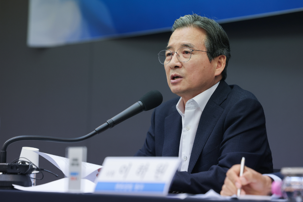 김용범 정책실장, 관훈클럽 초청 토론회 참석(사진=연합뉴스)