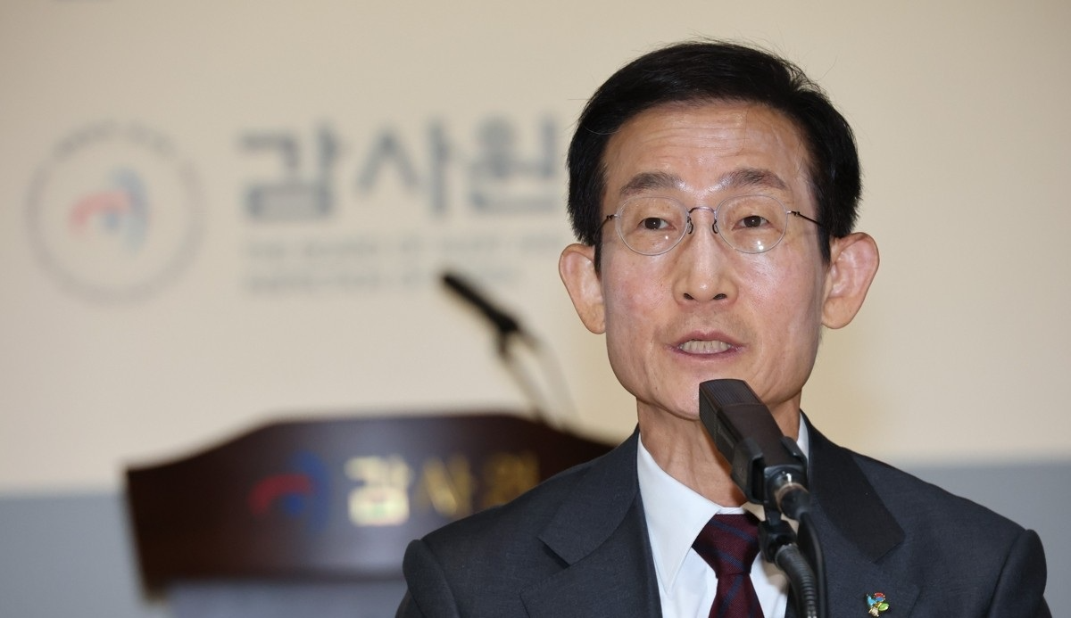 김호철 감사원장 기자간담회 발언(사진=연합뉴스)