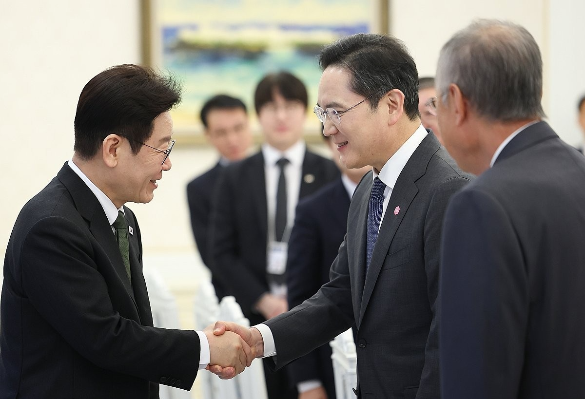 이재명 대통령과 이재용 회장(사진=연합뉴스)