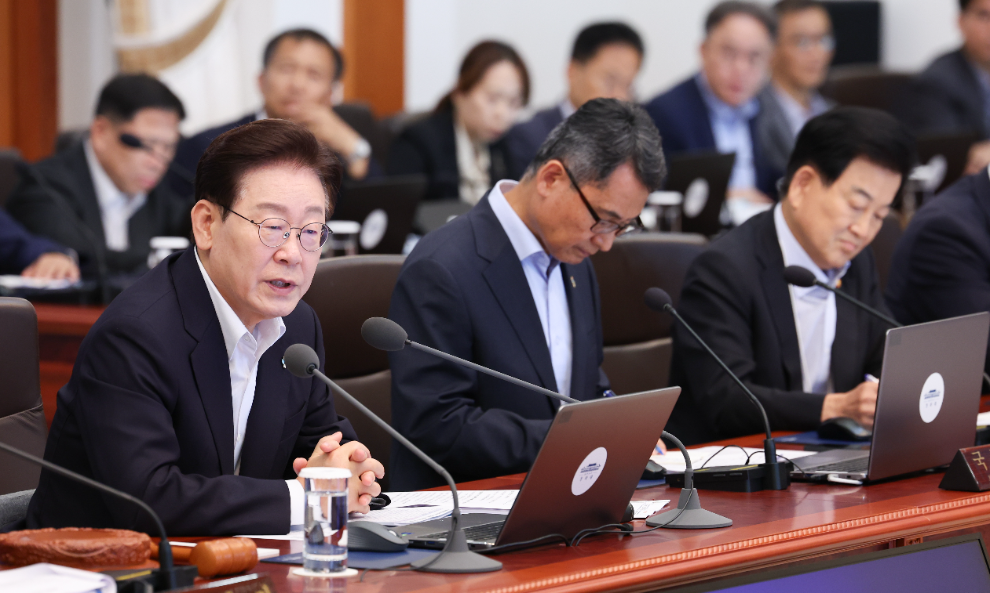 질문하는 이재명 대통령(사진=연합뉴스)