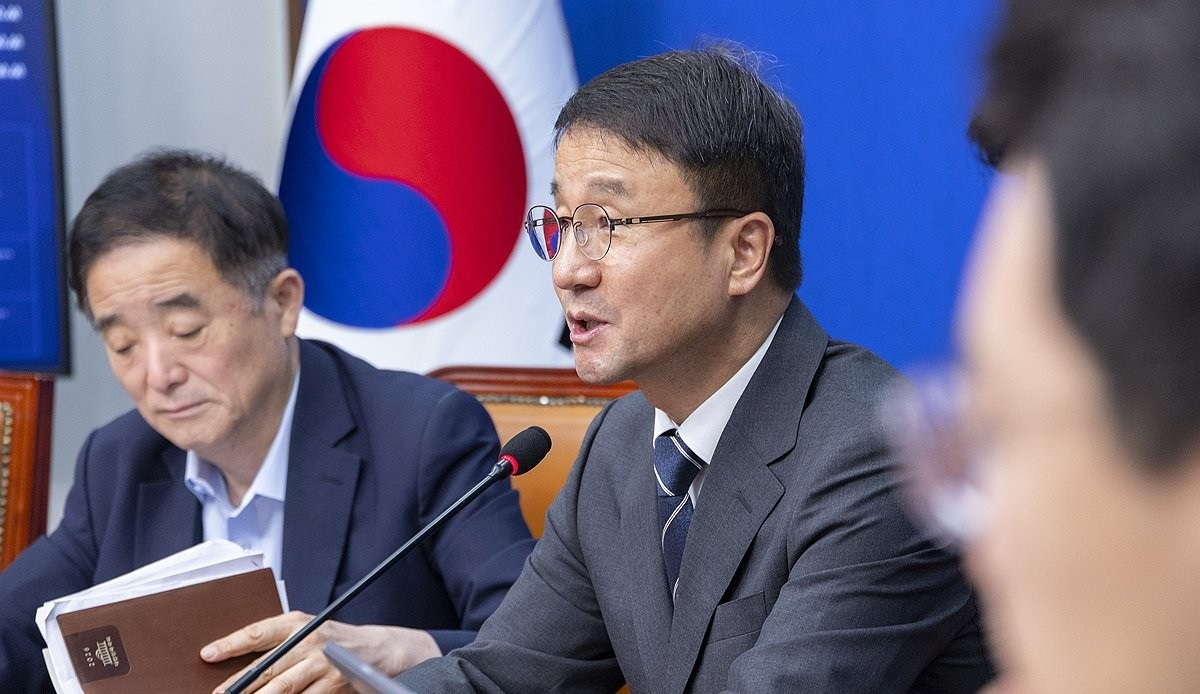 한병도 당 대표 직무대행 최고위원회의에서 발언(사진=연합뉴스)