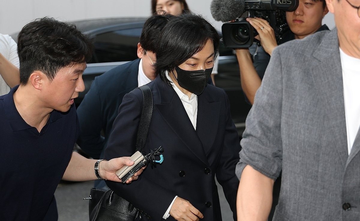 유경옥 전 행정관, 종합특검 출석(사진=연합뉴스)