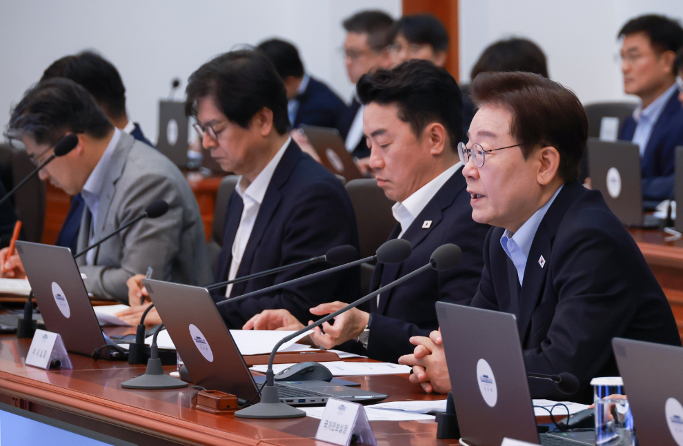 이재명 대통령, 수석보좌관회의 주재(사진=연합뉴스)