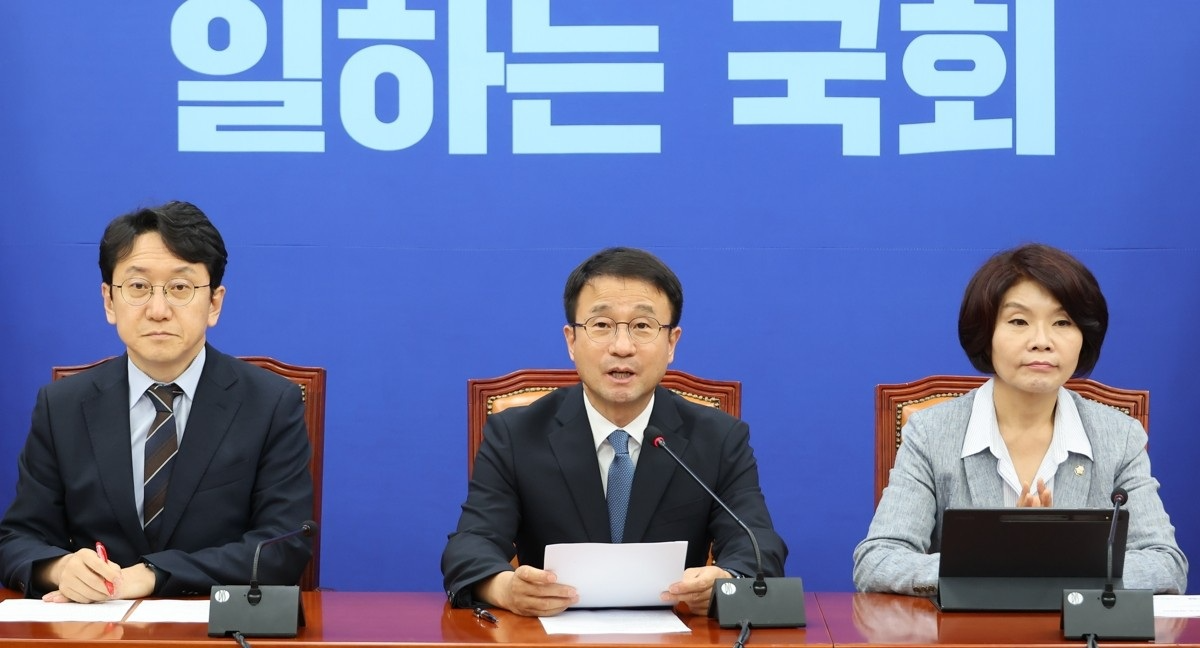 발언하는 한병도 대표 직무대행(사진=연합뉴스)