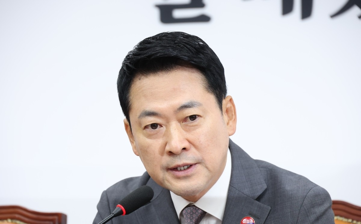 국민의힘 최고위, 발언하는 장동혁 대표(사진=연합뉴스)