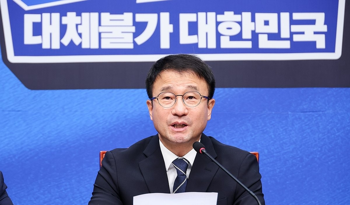 한병도 대표 직무대행, 최고위원회의 발언(사진=연합뉴스)