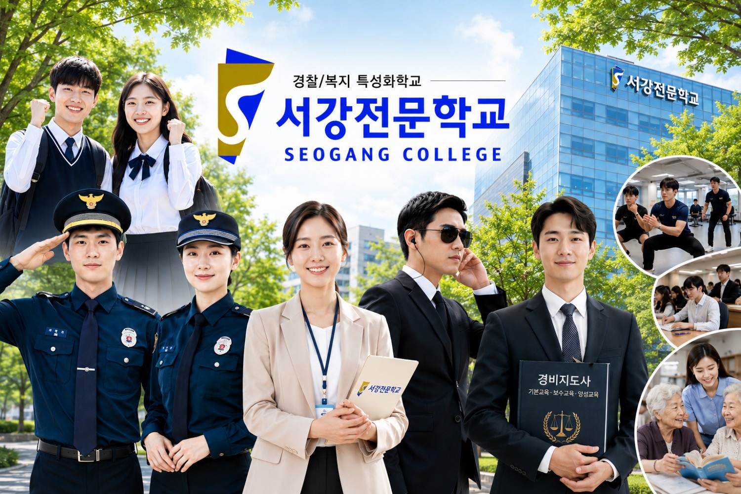 서강직업전문학교 신도림캠퍼스, 경찰행정학과·경찰경호학과·사회복지학과 2027학년도 신입생 모집