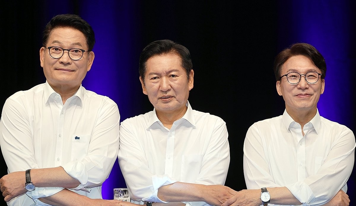 민주당 당 대표 후보 3인 (사진=연합뉴스)