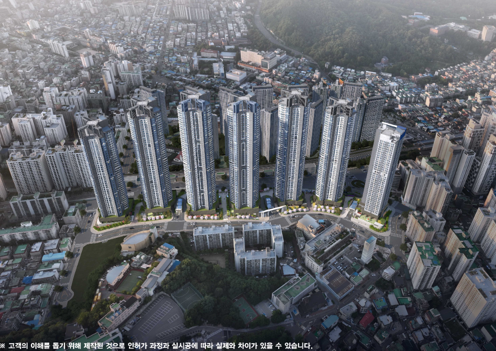 두산위브더제니스 부천 조감도.(사진=두산건설)