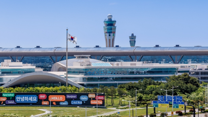 인천공항 제2여객터미널 전경