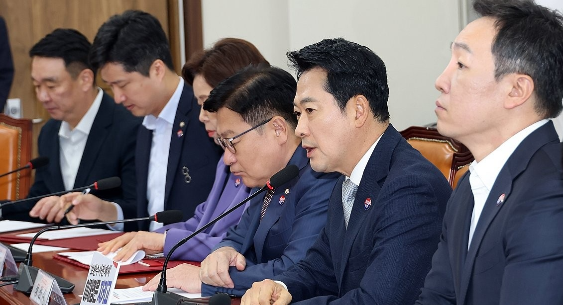 최고위원회의 발언하는 장동혁 대표(사진=연합뉴스)