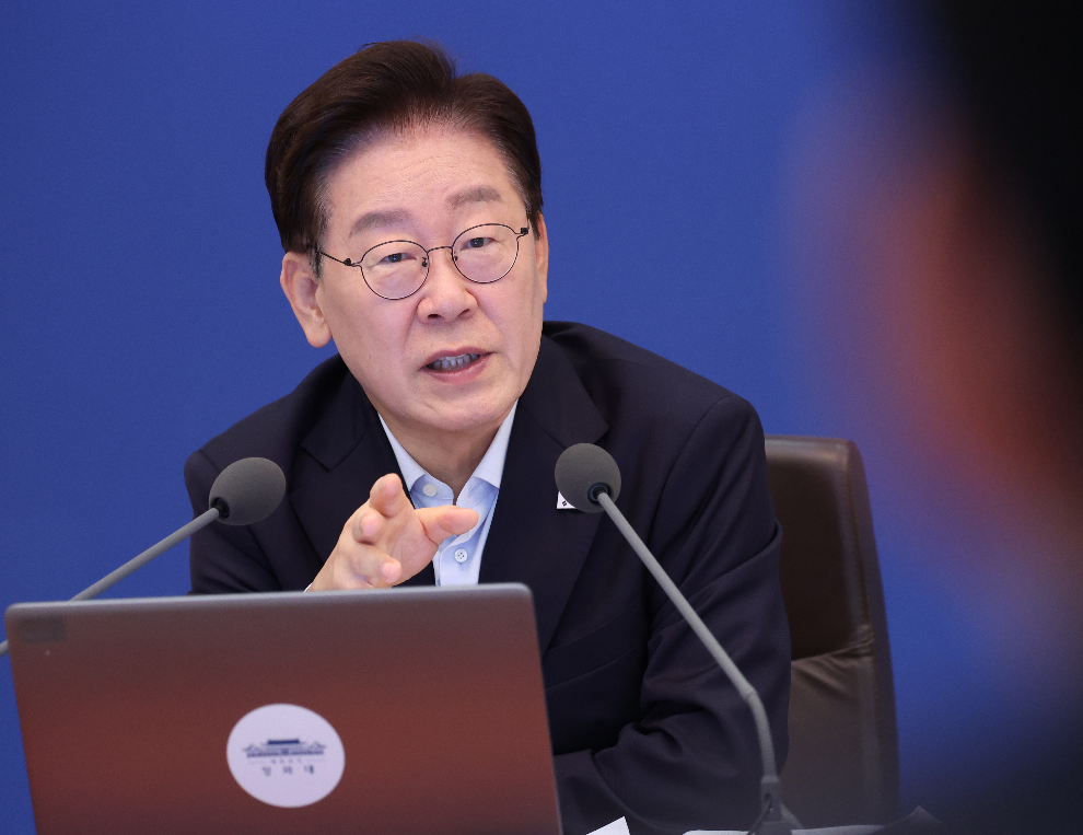 이재명 대통령, 국무회의 발언(사진=연합뉴스)