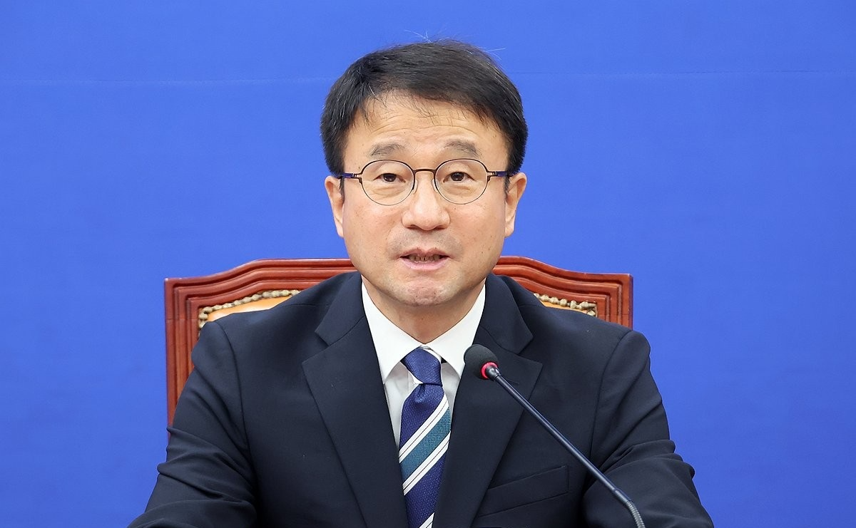 민주당 정책조정회의, 발언하는 한병도 원내대표(사진=연합뉴스)