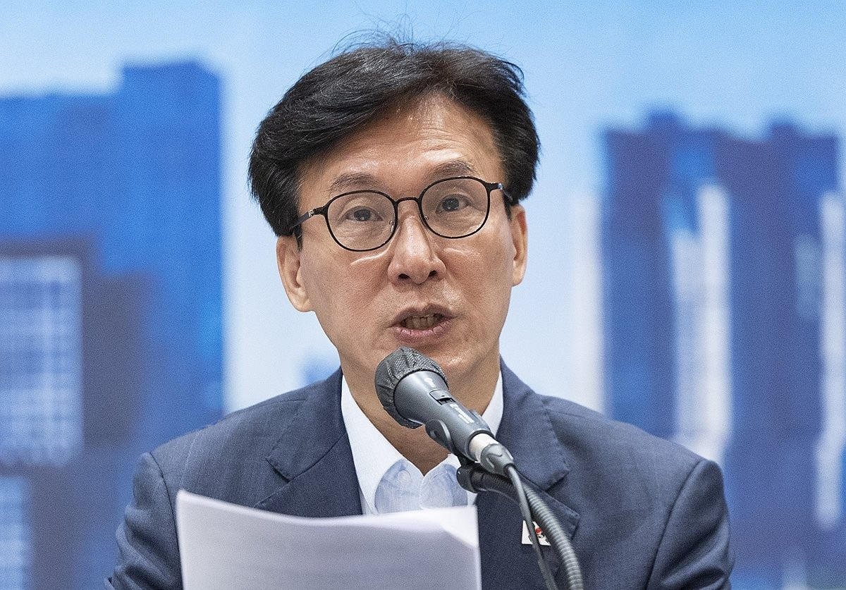 최고위 발언하는 김민석 대표(사진=연합뉴스)