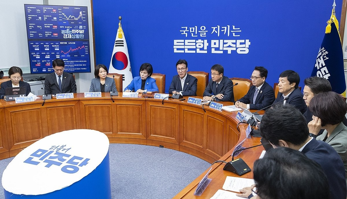 발언하는 김민석 대표(사진=연합뉴스)