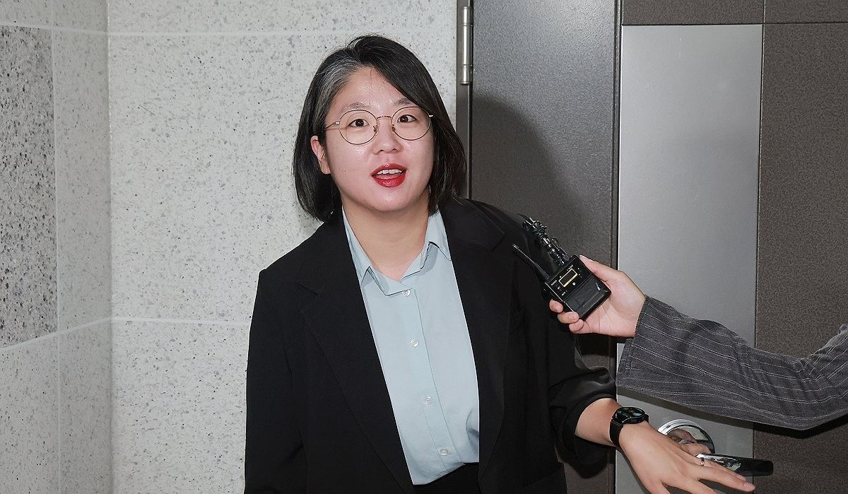 국회 의원회관으로 출근하는 용혜인 성평등가족부 장관 후보자(사진=연합뉴스)