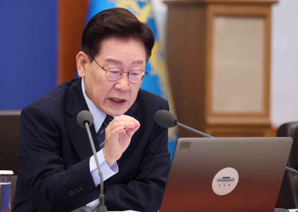 이재명 대통령, 국무회의 발언(사진=연합뉴스)