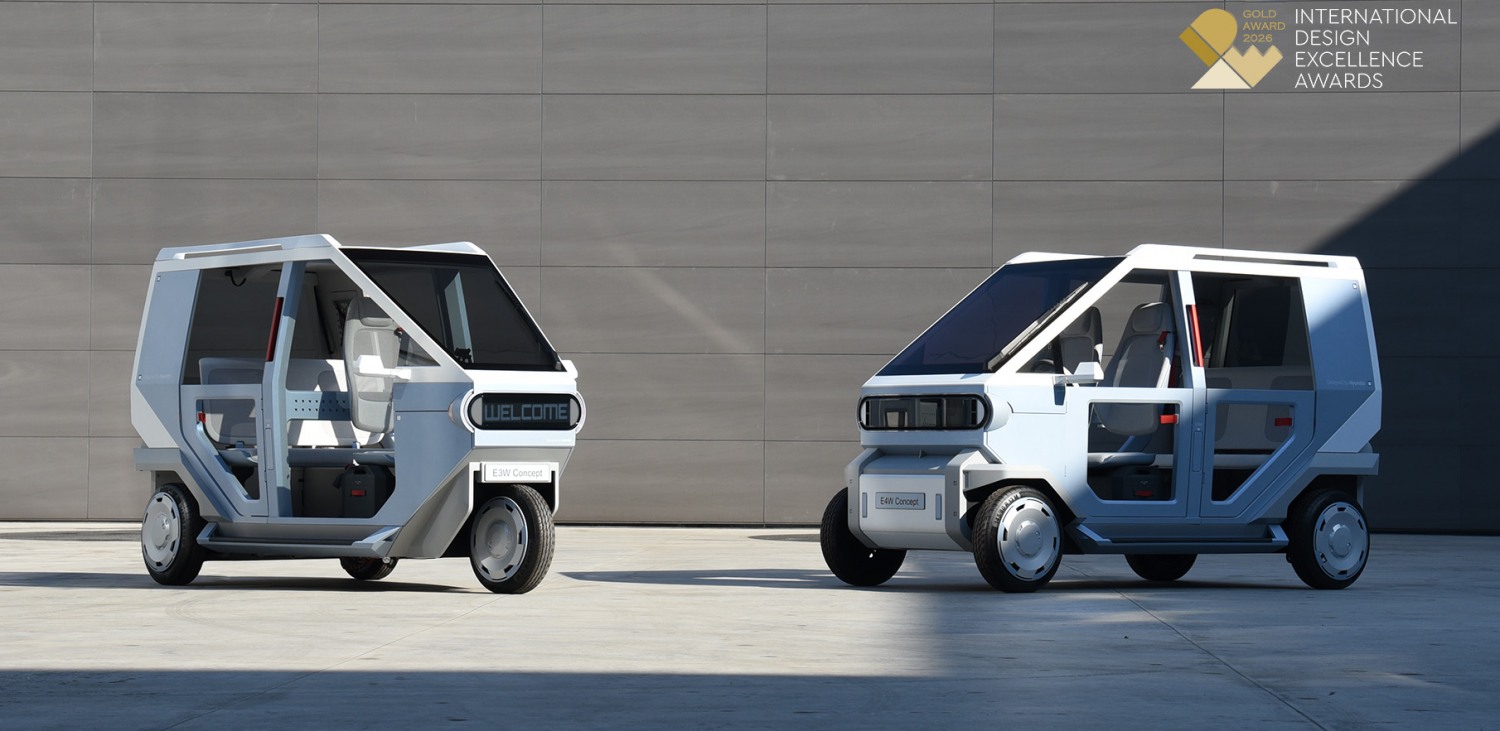 2026 IDEA 디자인 어워드 금상 수상작: E3W & E4W 마이크로 모빌리티 콘셉트.(사진=현대차그룹)