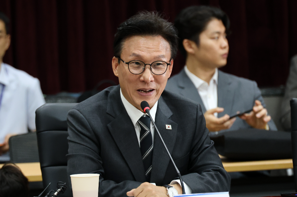 발언하는 김민석 대표(사진=연합뉴스)