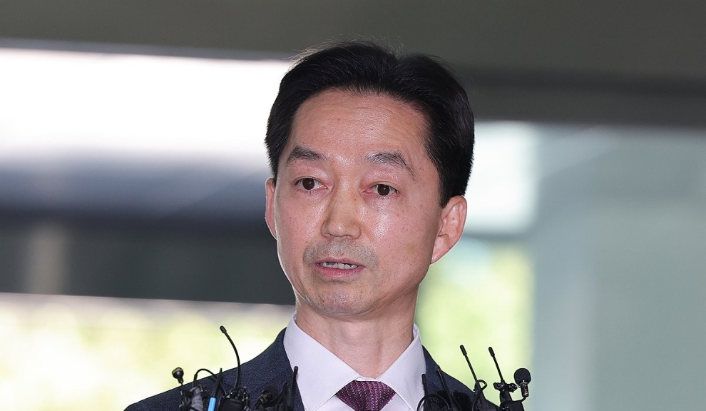 준비단 첫 출근하며 지명 소감 밝히는 김지용 중수청장 후보자(사진=연합뉴스)
