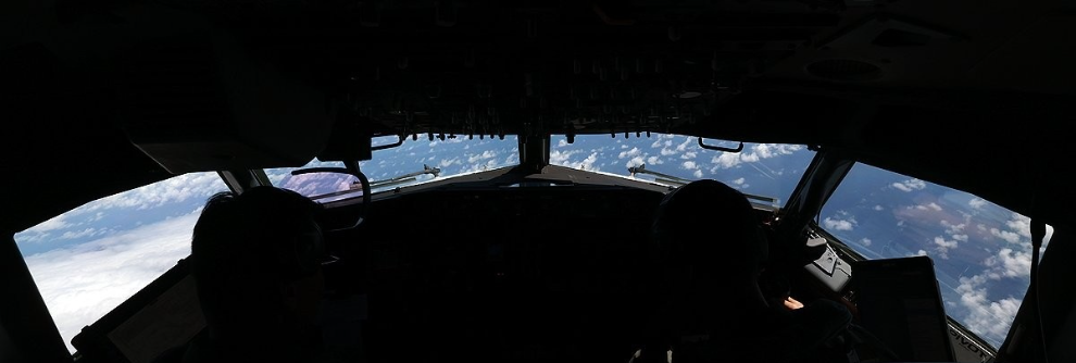 해군 해상초계기 P-8A 조종실(사진=연합뉴스)