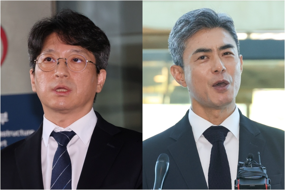 홍지선 국토부 장관 후보자 강신철 국방부 장관 후보자 (사진=연합뉴스)