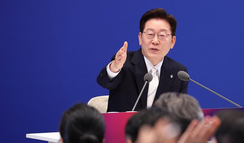 질문받는 이재명 대통령(사진=연합뉴스)