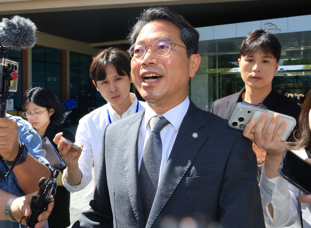 후보직 자진 사퇴한 김승원 후보자.(사진=연합뉴스)