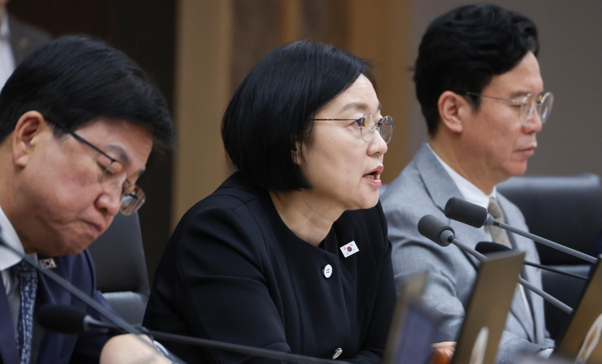 국무회의 주재하는 한성숙 총리(사진=연합뉴스)