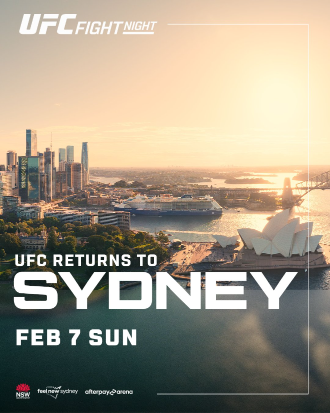 UFC 파이트 나이트 시드니 어셋.(사진= UFC 한국 미디어 커뮤니케이션)