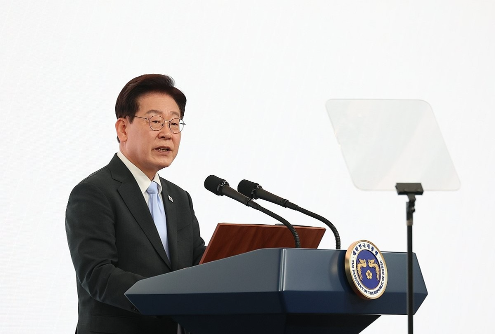 축사하는 이재명 대통령(사진=연합뉴스)