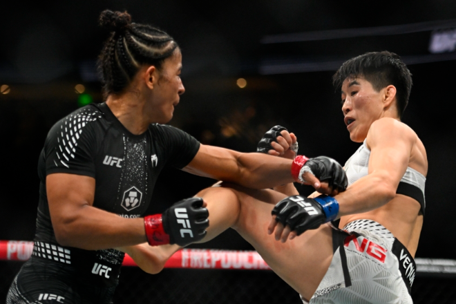 나탈리아 실바 vs 왕총 이미지. (사진=UFC 한국 미디어 커뮤니케이션)