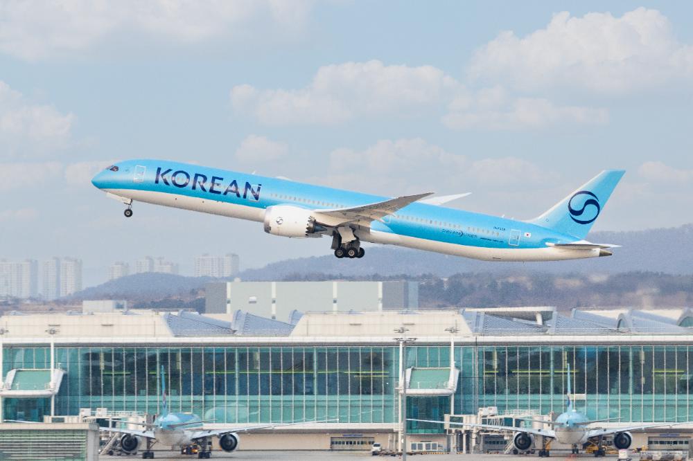 대한항공 보잉 787-10 항공기.(사진=대한항공)