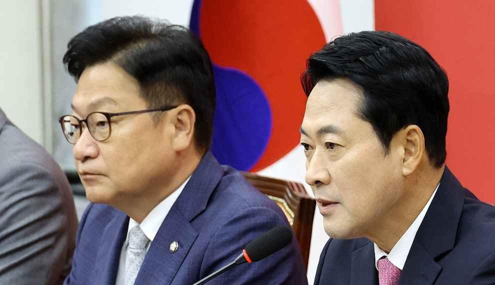 최고위 발언하는 장동혁 대표(사진=연합뉴스)