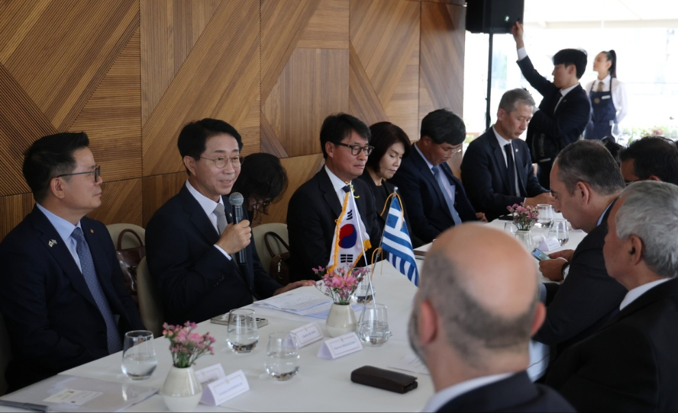 조정식 국회의장 주최 한·그리스 경제협력 오찬 간담회(사진=연합뉴스)