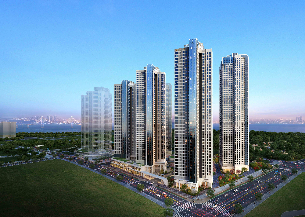 청라 아크원 푸르지오 메인투시도