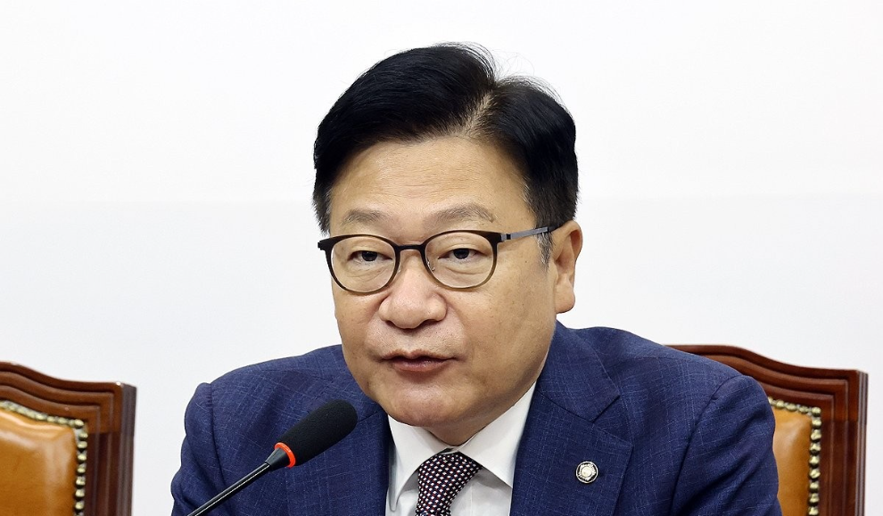 최고위 발언하는 정점식 원내대표(사진=연합뉴스)
