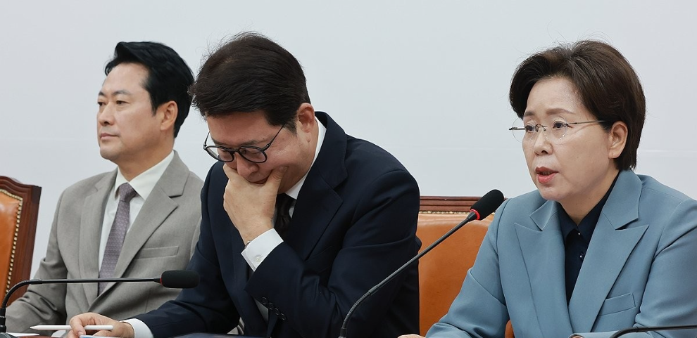국민의힘 최고위원회의에서 발언하는 양향자 최고위원(사진=연합뉴스)