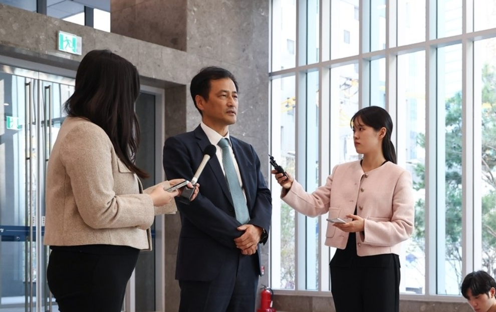 질문에 답하는 이태한 특별검사(사진=연합뉴스)