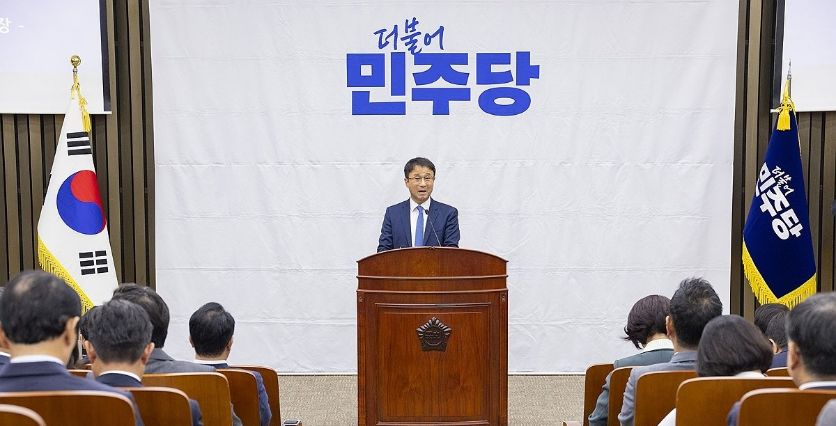 의원 총회 발언하는 한병도 원내대표(사진=연합뉴스)